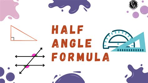 Afbeeldingsresultaten voor How to Do Half Angle Formula