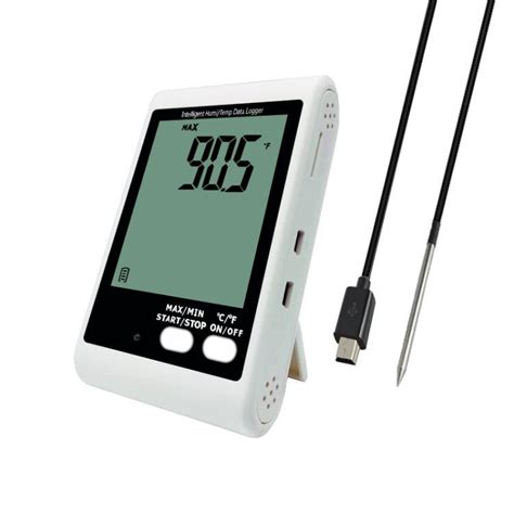 Afbeeldingsresultaten voor Temperature and Humidity Data Logger External Probe