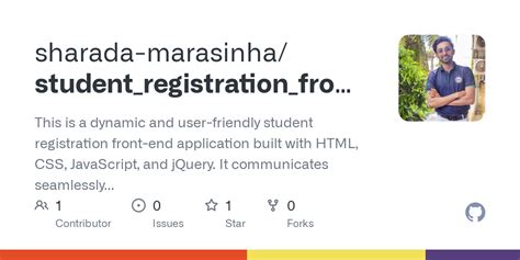 Image result for Student Profile Front End in HTML