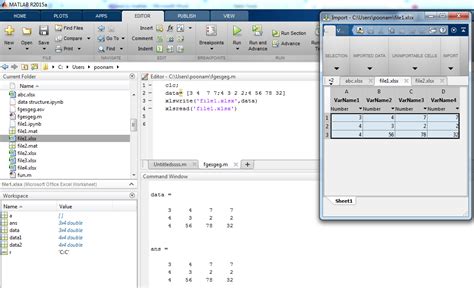 Image result for How to Import Excel into MATLAB