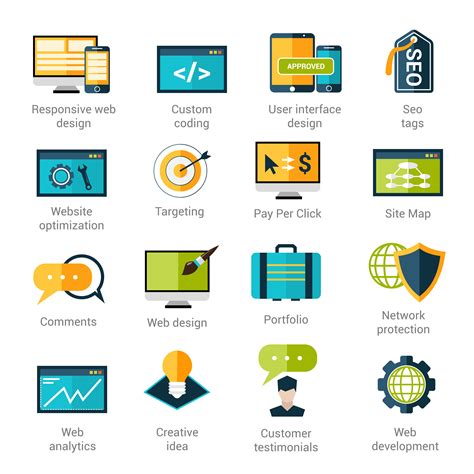 Web Development Icon Vector に対する画像結果
