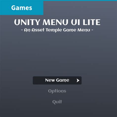 Image result for unity menu Asset