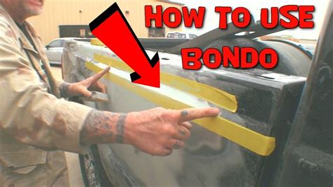 Image result for Using Bondo On Plastic