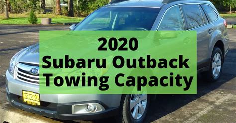 Image result for Subaru Outback Towing