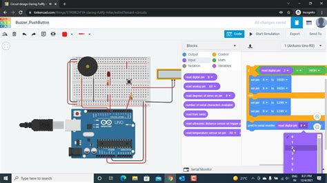 Button Arduino Tinkercad に対する画像結果