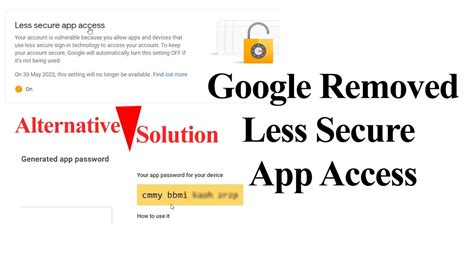 Toradh íomhá ar Enable Less Secure Apps Google