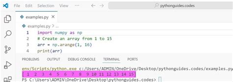Image result for Creating Array in Python
