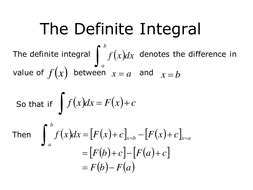 Image result for Single Definite Integral