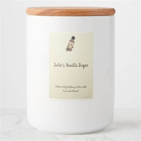 Toradh íomhá ar Customizable Vanilla Extract Labels