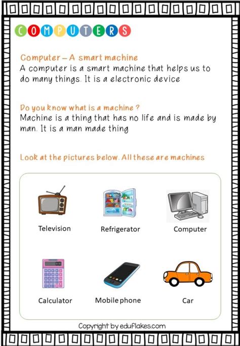 Image result for Supercomputers Worksheet for Grade 1