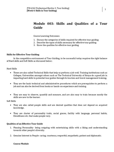 Image result for Tour Guide Skills