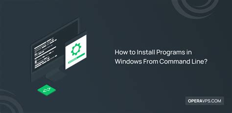 Image result for How to Install a Program Using Command Prompt