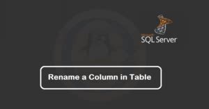 Image result for SQLite How to Rename Table Column