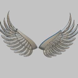 Image result for Moving Wings Cosplay 3D STL Files