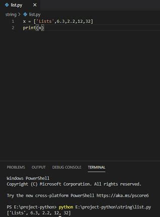 Image result for How to Make a List in Python
