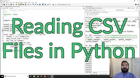 Read CSV File Python に対する画像結果