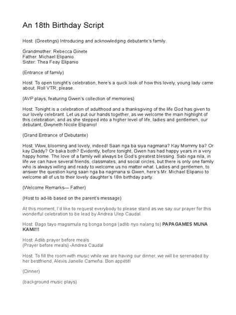 18th Birthday Script కోసం చిత్ర ఫలితం