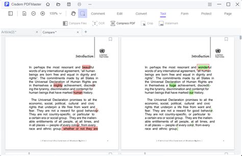 Image result for PDF Comparison UI