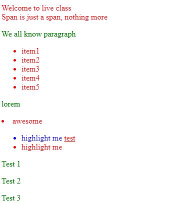 Image result for Element Selector CSS Code