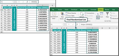 Image result for Randomize Excel List