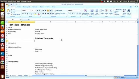 Image result for Excel Software Testing Template Steps