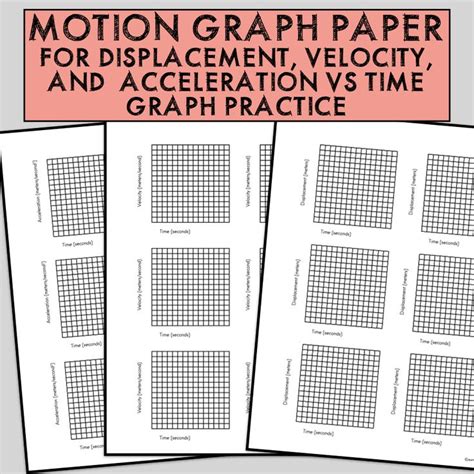 Distance Vs. Time Graph Template に対する画像結果