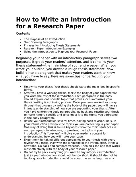 Image result for How to Write a Research Project Introduction