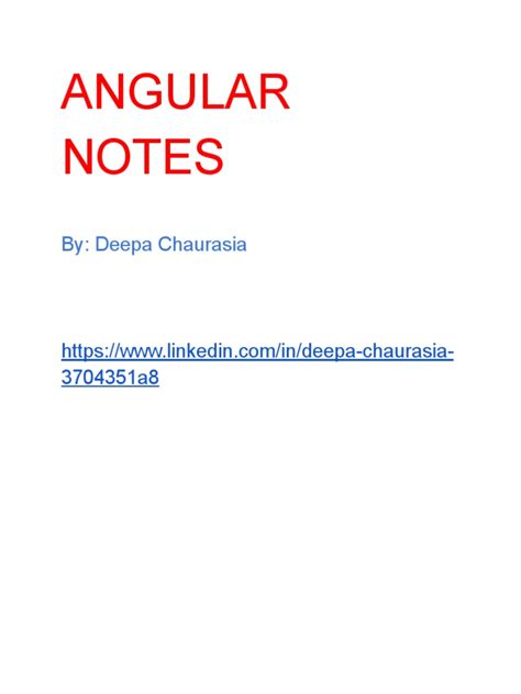 Image result for Angular Handwritten Notes PDF