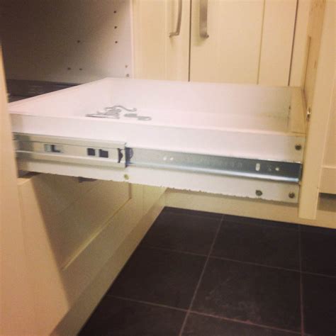 Image result for How to Get Drawer Off Uderneath Runner