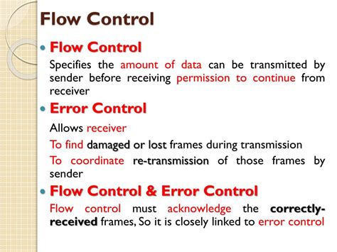 Image result for Flow Control in Data Communications Networks