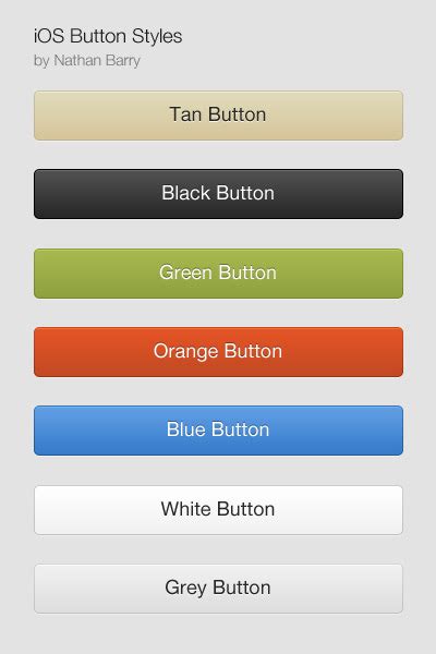 Image result for iOS Button Shapes