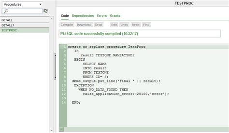 Image result for Stored Procedure Oracle SQL