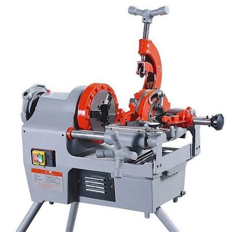 Image result for Steel Pipe Threading Machine