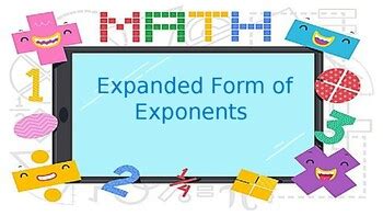 Image result for Expanded Form Exponents