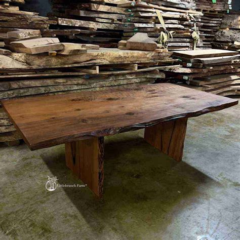 Image result for Rustic Live Edge Dining Table
