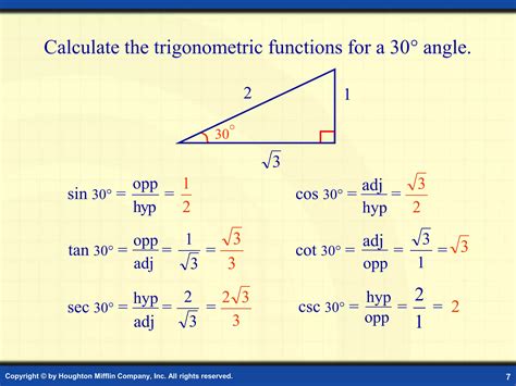 Image result for Right Triangle Trigonometric Functions