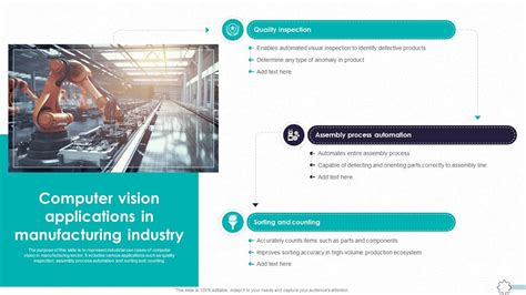 Image result for Applications of Computer Vision in Manufacturing