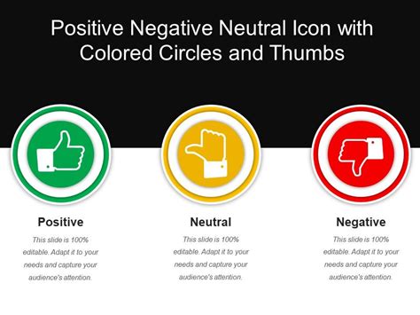 Toradh íomhá ar Positive/Negative Neutral Symbols PowerPoint Table