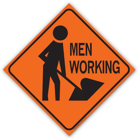 Image result for Worker Doing Work Sign