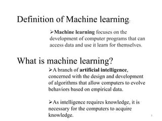 Image result for Definition of Machine Learning