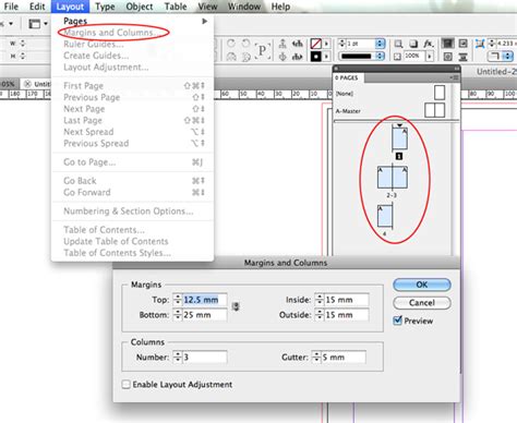 Image result for InDesign Adobe Margins