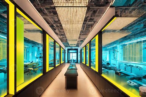 Image result for Futuristic Science Lab Interior