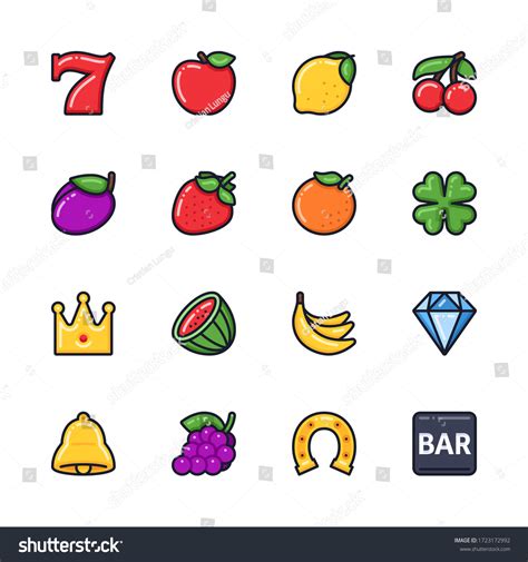 7 Slot Machine Symbols に対する画像結果