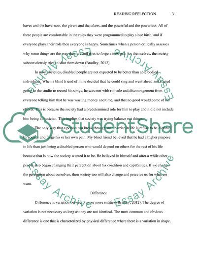 Reading Reflection Examples に対する画像結果