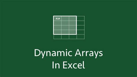 Image result for Dynamic Array Formulas