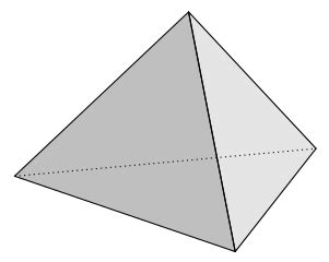 Image result for How Many Faces Does a Triangular Based Yramid Have