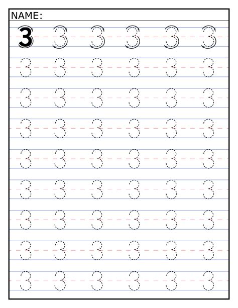 Image result for Number Practice Worksheets
