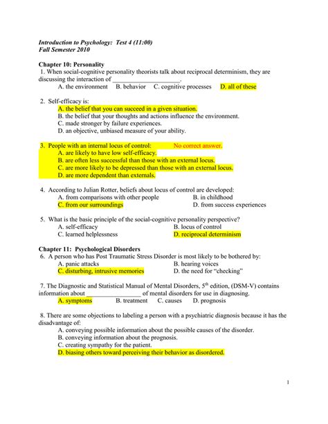 Encoding Exam Questions Psychology に対する画像結果