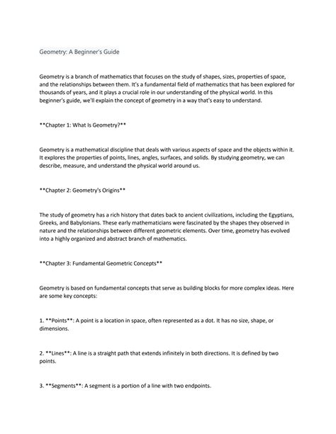 Beginner Geometry に対する画像結果