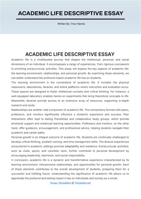 Toradh íomhá ar Descriptive Academic Title Example